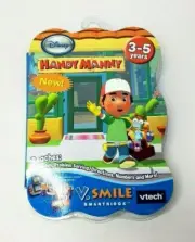 Vtech V. Smile Disney Handy Manny Smartridge Game Ages 3-5 Years