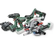 Bosch 18V 4 Piece Combo Kit: Brushless Drill , Grinder Circular Saw Impact Kit