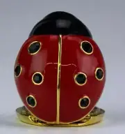Estee Lauder Jay Strongwater Lady Bug "Pleasure" solid perfume