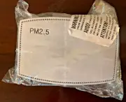 PM2.5 Mask Filter 50 Pack For Face Masks Adult Carbon Activated 5 Layers New