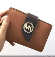NEW! Michael Kors Greenwich MD TAB ZA Wallet, Leather, 32F1GGRE8L