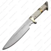 Red Dead Redemption Antler RDR 2 Carbon Steel Replica Knife & Leather Sheath