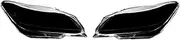 CLZCNQLX Car Headlamp Cover Headlight Lens Glass Cover Lampshade Bright Shell Lens Covers Compatible for BMW Z4 E89 pre-Facelift 2009-2013