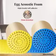 50x200cm Acoustic Foam Self-adhesive Sound Insulation Panels High Density Studio