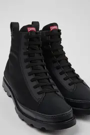 Brutus PrimaLoft® Black lace-up boots for women