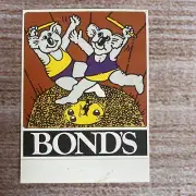 Vintage Sticker ~ Bonds ~ Koala Acrobats ~ Unused