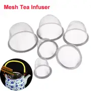 Reusable Stainless Steel Mesh Tea Infuser Strainer Teapot Tea Leaf Filt:RR