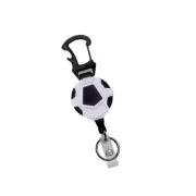 Steel Wire Rope Buckles Key Holder Retractable Keychain Badges Holder Enduring