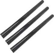 UKCOCO 3pcs Vacuum Cleaner Extension Wand Hose Plastic Extension Tubes for Effortless Cleaning High Places Easy to Install and Connect Compatible with Vacuum Cleaners