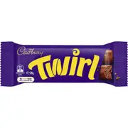 Cadbury Twirl Milk Chocolate Bar 40g X 6 Bars