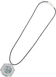 [SAFIGLE] Sports Pocket Watch Necklace Watch Pocket Watch Chain Men Watches Small Portable Hand Pendant Pocket Watch Digital Watch Necklace LED Hanging Stainless