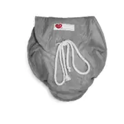 Sweet Goodbye CLOUD - Soft Pet Casket - Burial & Cremation Ceremony Kit | Grey, Medium
