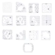 Sewing Patchwork Ruler Quilting Templates Sewing Stencils Acrylic DIY Patchwork