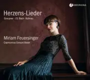 Miriam Feuersinger Herzens-Lieder by Bach, J.S. (CD, 2016) [NEW SEALED]
