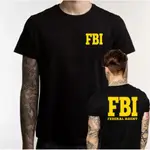 聯邦特工調查局 FBI T 男子政府特工特勤局警察 T 恤棉