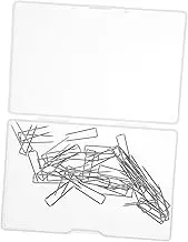 EPIGEIST 50pcs Cloth Positioning Needles Pin for Sewing Patchwork Quilting for Fixing Crafts and Accessories Lightweight Convenient Storage Box