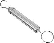Zerodeko 2pcs Portable Handheld Spring Scale Hook Kitchen Measuring Tool for Luggage Vegetables and Grocery Weighing