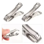 40 Pcs Garden Clamp Clamps with Spring Stainless Steel Greenhouse Clips
