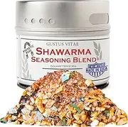 Shawarma Seasoning | Gourmet Spice | All Natural Mix, Non GMO | Hand Made, Small Batch Spice Mix | Made in USA | Artisanal Seasoning | GLP-1 Friendly | No MSG, Artificial Ingredients, Additives,