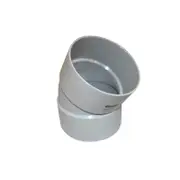 Holman 100mm 30° F-F PVC DWV Plain Bend