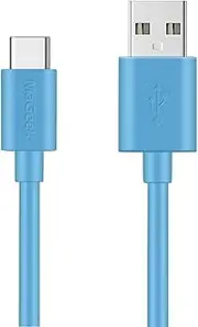[MaGeek] (1.0m) USB Type C to USB 2.0 Cable for Samsung Galaxy S20, S10, S9, S9+, S8, S8+, Nexus 6P, LG G6, New MacBook, Google Pixel XL,OnePlus and More (Blue)