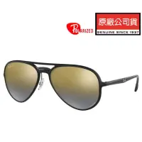 在飛比找momo購物網優惠-【RayBan 雷朋】超輕量極彩偏光太陽眼鏡 RB4320C