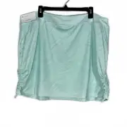 Lady Hagen Women’s Size XXL Soft Palm Celestial Mint 16" Athletic Golf Skort NWT