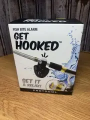 PROTOCOL Get HOOKED Fish Bite Alarm Fishing Equipment Gift Idea New Sealed