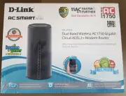D-LINK AC SMART DUAL BAND WIRELESS AC1750 GIGABYTE CLOUD MODEM ROUTER DSL-2890AL