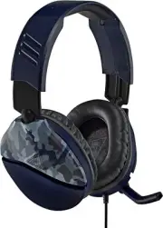 Turtle Beach Recon 70 Camo Blue Gaming Headset for PS5, PS4, Xbox Series XS, Xb