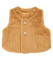 [Donsje] Donsje Baby faux-fur vest M 18-24 beige