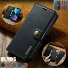 For iPhone 16e 16 15 Plus 13 12 Mini Pro MAX XS Luxury Leather Wallet Case Cover