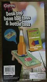 Gizman Desk Top Bean Bag Toss & Bottle Toss