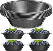 Gandeer 8 Pcs mini pie tins 4 inch Pie Pan Dish for Baking Carbon Steel Pizza Nonstick Plate Bakeware Set Oven Air Fryer Cake Bread Meat