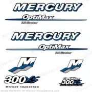 Fits Mercury 300XS 3.2 Stroker Decal Kit - Custom Blue