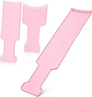 Minkissy Highlighting Paddle Brush Set Balayage Kit Wide Board for Even Dye Application