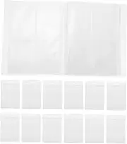 EPIGEIST 1 Set PVC Jewelry Storage Book with Transparent Sealing Bags Portable Necklace Organizer for Rings Earrings and Bracelets Dustproof Design with Multiple Slots for Easy Access