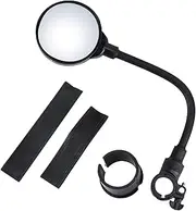Convex Mirror - Motorcycle Accessories | Cycling Reorganization for Rotatable Bike Mirror | Mirror | Mountain Bike Accessories | Scratch Resistant to Wedges