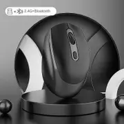 2.4GHz Wireless Mouse Bluetooth 5.2 Optical Mice with Receiver RGB 1600DPI 4 Buttons Silent Mouse USB Rechargeable Game Mice for Computer Laptop PC...