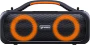 Laser SoundTec 2.0 CH Mini Boombox Outdoor Portable Wireless Bluetooth IPX5, Black (SPK-ST10-118)