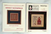 Sweet Nothings "Joyeux Noel" and Heart in Hand "School Days" Cross Stitch design