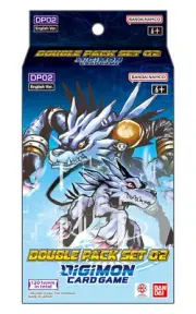 DIGIMON TCG EXCEED APOCALYPSE DOUBLE PACK SET VOLUME 2 (DP-02) FACTORY SEALED