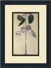 Pablo Picasso Woman-Flower Custom Framed Print