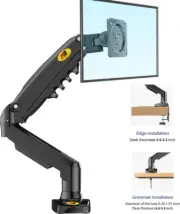 Monitor Desk Mount Stand Full Motion Swivel Monitor Arm for Computer Adjustable