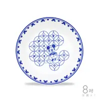 在飛比找PChome24h購物優惠-【美國康寧CORELLE】青花彩8吋深盤-(米奇)