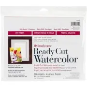 Strathmore Watercolor Paper Pack 8"X10"-10 Sheets 140308
