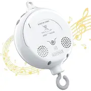 Sztxj Rotating Baby Mobile Crib Toy Electric Music Box with 12 Lullabies Gift