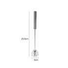 Stainless Steel Rotary Whisk Semi-Automatic Mixer Manual Whisk Household Cream E
