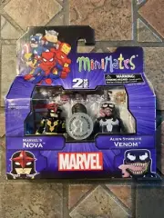 Marvel Minimates NOVA & ALIEN SYMBIOTE VENOM TRU Exclusive Wave 17