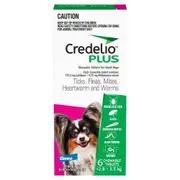 Credelio Plus Small Dog 2.8-5.5kg 6 pack